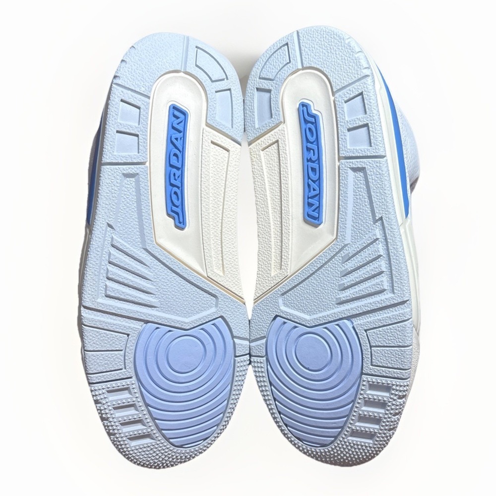 Little Kid's Jordan 3 Retro "Lucky Shorts" Summit Wht/Blue (DM0966 101) 1.5 Y - Picture 8 of 9